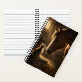 Kleine vriend | Paard & Kitten | Notitieboek (Binnen)