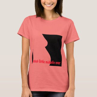 kleine vroedvrouw ooit t-shirt