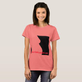 kleine vroedvrouw ooit t-shirt (Voorkant volledig)