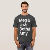 Kleine vrouwen vintage t-shirt (Voorkant volledig)