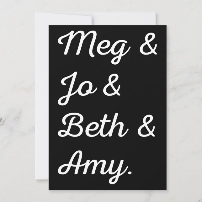 Kleine vrouwenkarakters II (Voorkant)