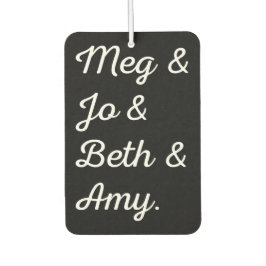 Kleine vrouwenkarakters II Luchtverfrisser