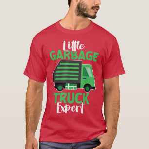 Kleine vuilniswagen Expert Recycling Truck Trash T-shirt