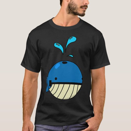 Kleine Walvis T-shirt (Voorkant)