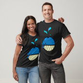 Kleine Walvis T-shirt (Unisex)