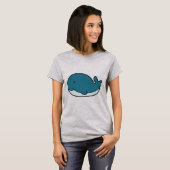 Kleine walvis T-shirt (Voorkant volledig)