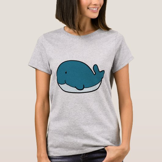 Kleine walvis T-shirt (Voorkant)