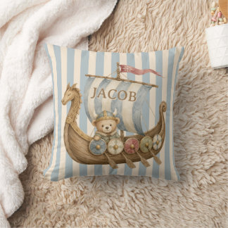 Kleine Warior Viking Schip Baby Slaapkamer Kussen