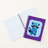 Kleine Wasbeer in het Blauw  Notitieboek (Binnen)