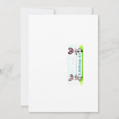 Kleine wasbeer kaart (Achterkant)