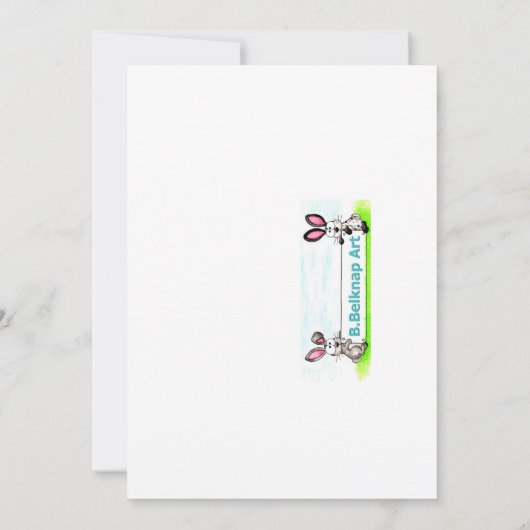 Kleine wasbeer kaart (Achterkant)