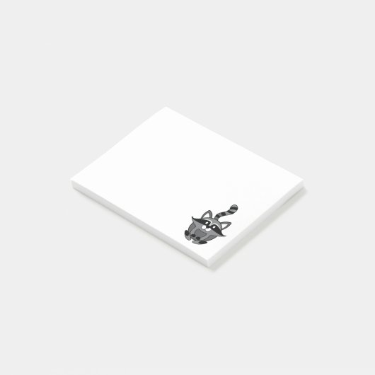 Kleine Wasbeer Post-it® Notes (Schuin)