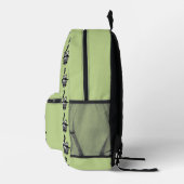 Kleine Wasbeer Print Knip Naai Tas (Rechts)