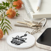Kleine Wasbeer Sleutelhanger (Voorkant Rechts)