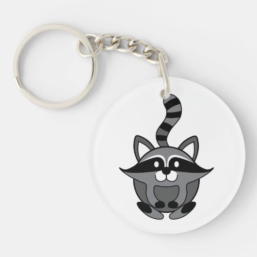 Kleine Wasbeer Sleutelhanger (Voorkant)