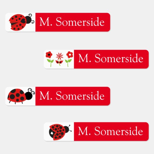 Kleine waterdichte Kinder naamlabels voor schoolka Labels (Groep)