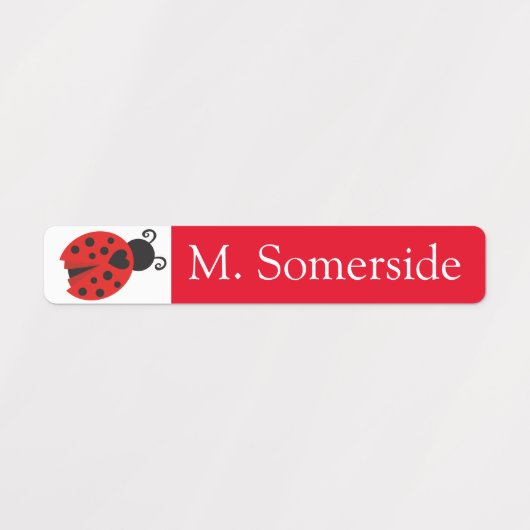 Kleine waterdichte Kinder naamlabels voor schoolka Labels (Design 1)