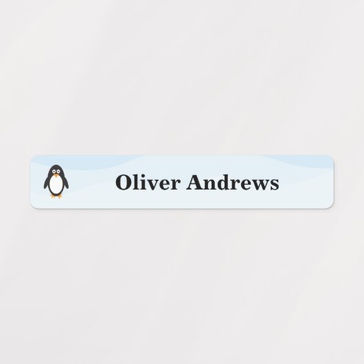 Kleine waterdichte naamlabels met een schattige pi labels (Design 1)