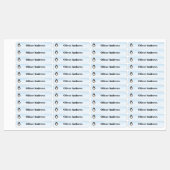 Kleine waterdichte naamlabels met een schattige pi labels (Vel)