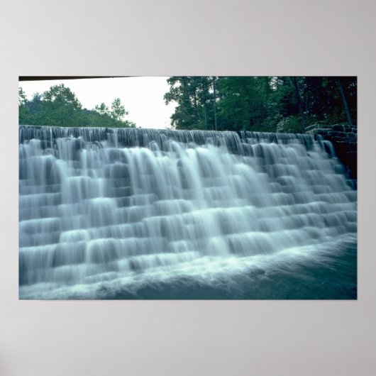 Kleine waterkrachtdam poster (Voorkant)