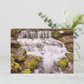 Kleine Waterval in Yosemite Bedankkaart (Staand voorkant)