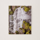 Kleine waterval in Yosemite Legpuzzel (Verticaal)