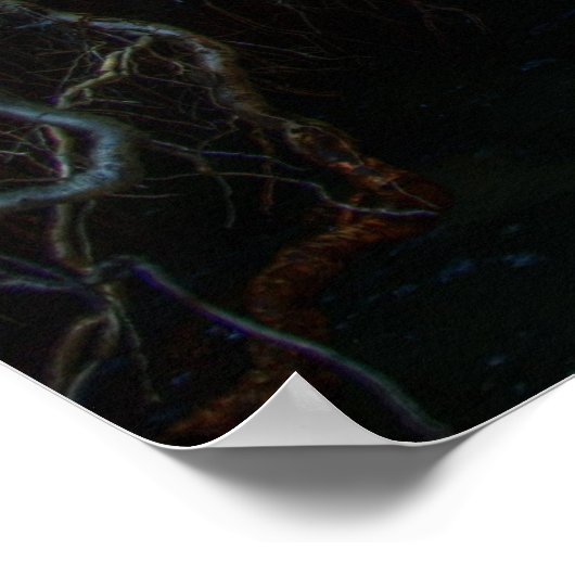 Kleine waterval poster (Hoek)