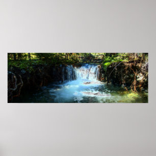 Kleine waterval poster