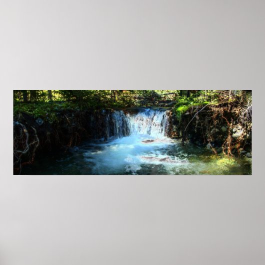 Kleine waterval poster (Voorkant)