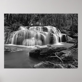 Kleine waterval poster