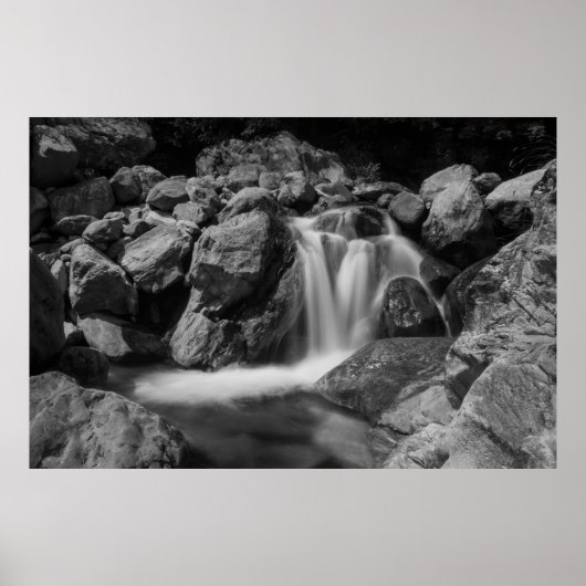 kleine waterval poster (Voorkant)