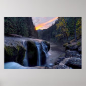 Kleine waterval-poster poster (Voorkant)