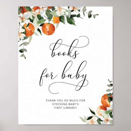 Kleine waterverf boeken voor baby poster (Voorkant)