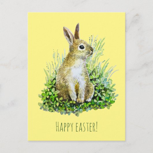 Kleine waterverf briefkaart (Voorkant)