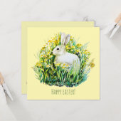 Kleine waterverf briefkaart (Voorkant / Achterkant in situ)