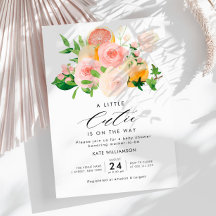 kleine waterverf citrusbaby shower