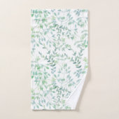 Kleine Waterverf laat aangepaste washanddoeken ach Bad Handdoek (Handdoek)