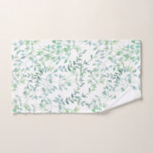 Kleine Waterverf laat aangepaste washanddoeken ach Bad Handdoek (Handdoek)