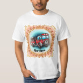Kleine watervuurtruck t-shirt (Voorkant)