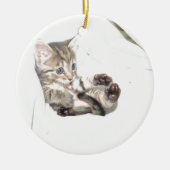 Kleine wees Annie Keramisch Ornament (Voorkant)