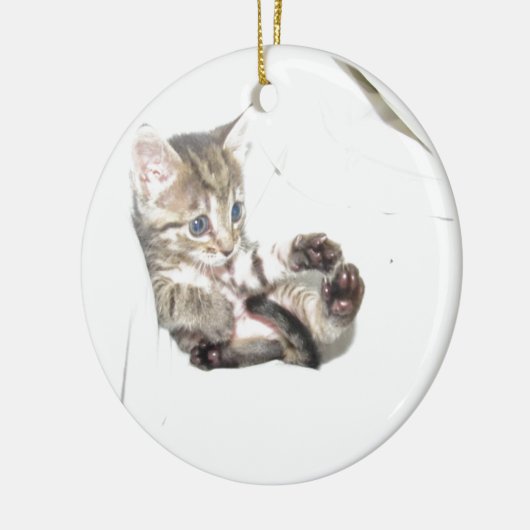 Kleine wees Annie Keramisch Ornament (Links)