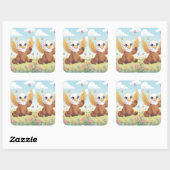 Kleine Weidegriffioen – Whimsical Fantasie Sticker (Vel)