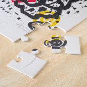 Kleine Welten V (Kleine Wereld V) Wassily Kandinsk Legpuzzel (Zijkant)