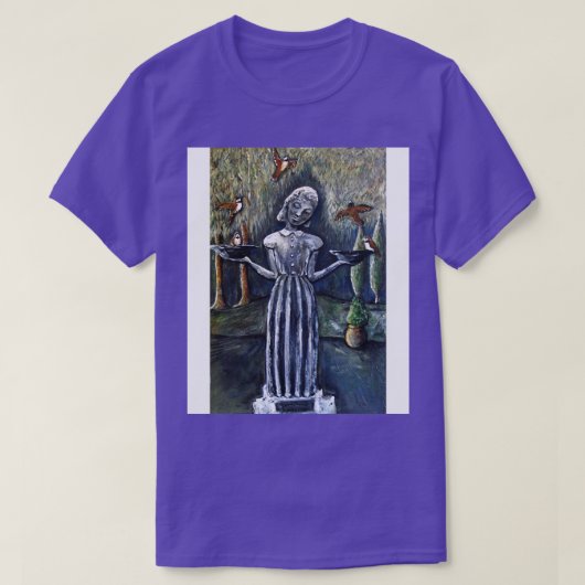 Kleine Wendy Vogel Meisje Savannah T-shirt (Design voorkant)