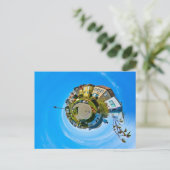 Kleine wereld briefkaart (Staand voorkant)