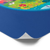 Kleine wereld poster (Hoek)