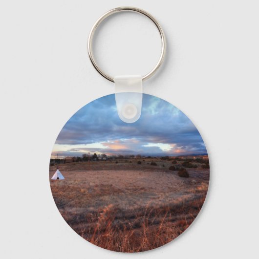 Kleine wereld sleutelhanger (Voorkant)