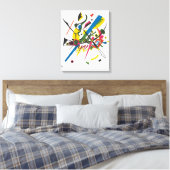 Kleine werelden 1 | Kandinsky | Canvas Afdruk (Insitu (Slaapkamer))