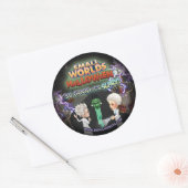 Kleine Werelden Halloween Frankenstein Stickers (Envelop)