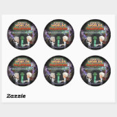 Kleine Werelden Halloween Frankenstein Stickers (Vel)